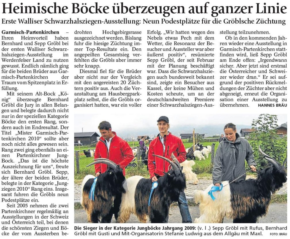 Zeitungsausschnitt Garmisch-Partenkirchner Tagblatt