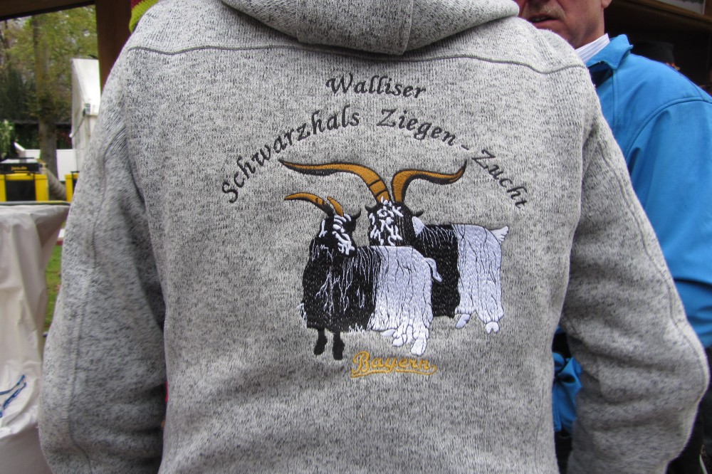 Foto Schwarzhalsziegenzucht Bayern auf der WIR-Messe